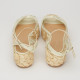 Paloma Barcelo Buty kremowe sandały