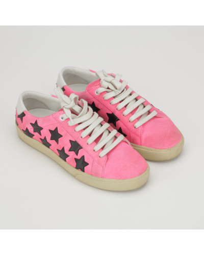 Saint Laurent  Buty róż neon