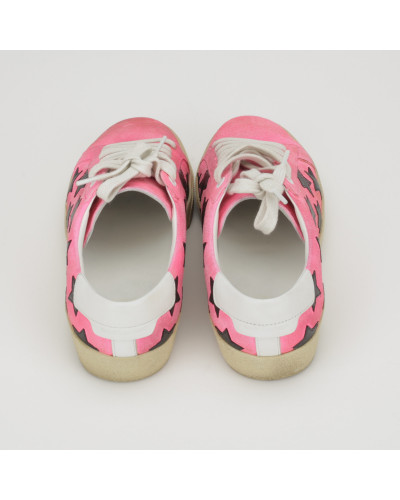 Saint Laurent  Buty róż neon