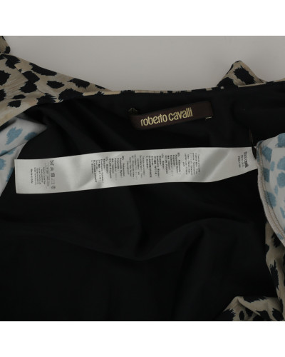 Roberto Cavalli sukienka w centki