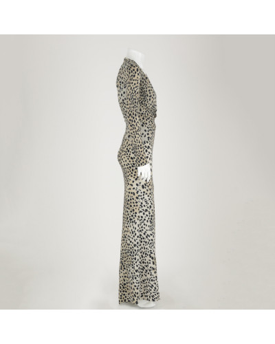 Roberto Cavalli sukienka w centki