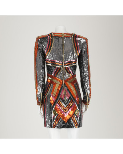 Balmain Sukienka cekiny