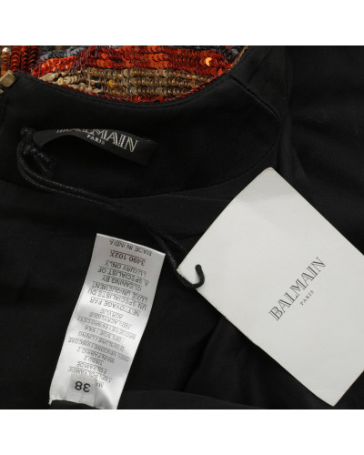 Balmain Sukienka cekiny