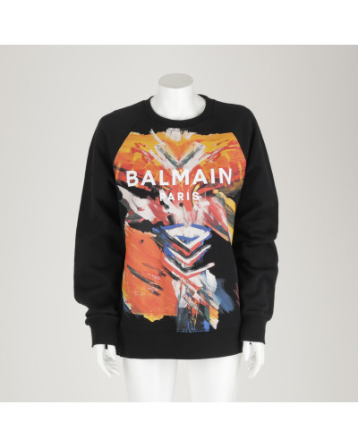 Balmain Bluza kolorowy rysunek