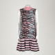 Kenzo x H&M Collaboration Sukienka zebra róż