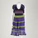 Missoni Sukienka fiolet czarna