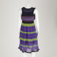 Missoni Sukienka fiolet czarna
