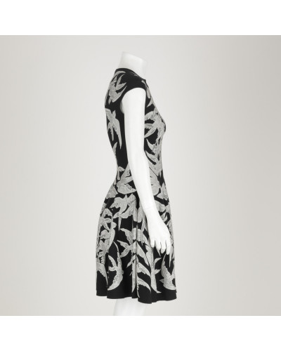 Alexander McQueen sukienka we wzory