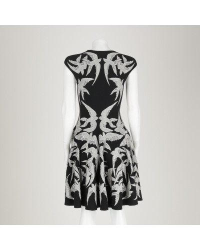 Alexander McQueen sukienka we wzory