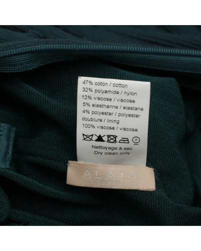 Alaïa  zielonaSukienka