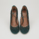 Alaïa Szpilki zielone