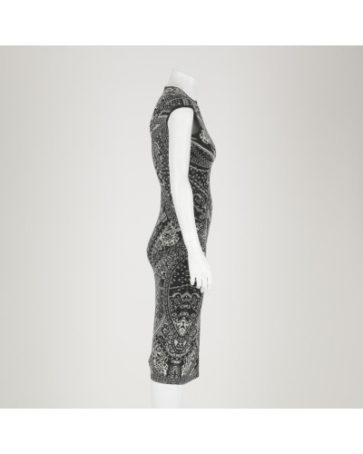 Alexander McQueen Sukienka we wzory