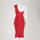 Herve Leger Sukienka czerwona