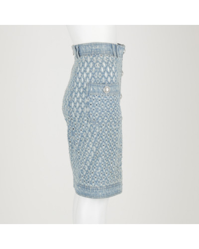 Balmain Spódnica jeansowa