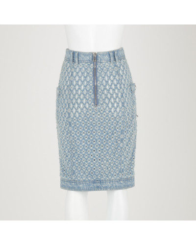 Balmain Spódnica jeansowa