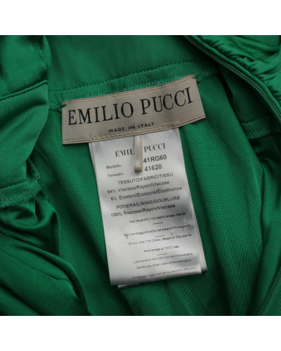 Emilio Pucci Sukienka zielona
