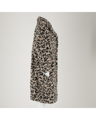 Max Mara Płaszcz w cętki