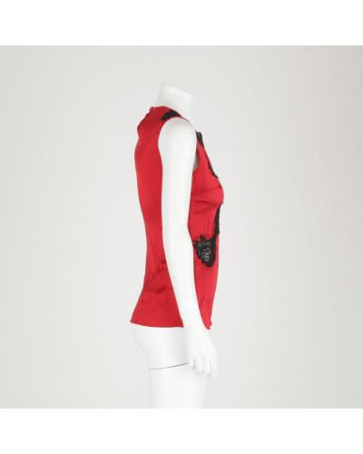 Dolce & Gabbana Ubranie czerwony top