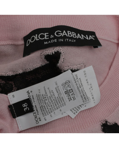 Dolce & Gabbana Ubranie róż kamizelka