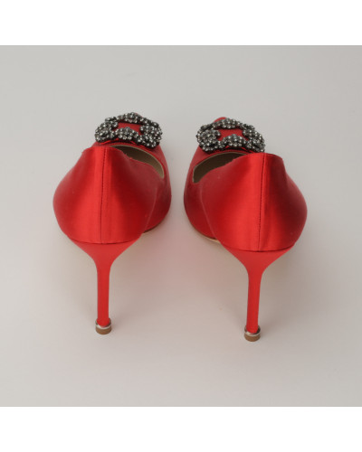 Manolo Blahnik  Szpilki czerwone