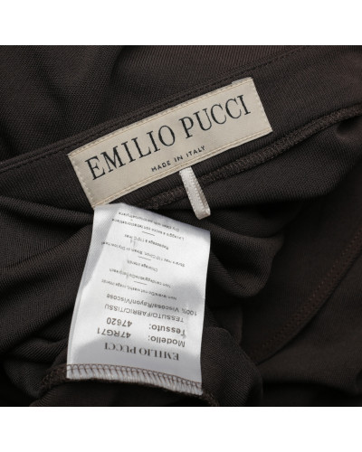 Emilio Pucci Ubranie brąz sukienka