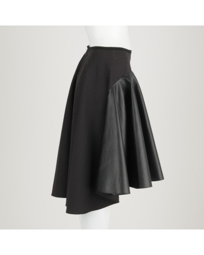 Lanvin Ubranie czarna rozkloszowana spódnica
