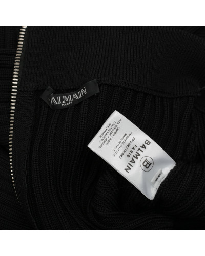 Balmain Spódnica czarna guziki