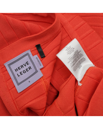 Herve Leger Ubranie spódnica pomarańcz