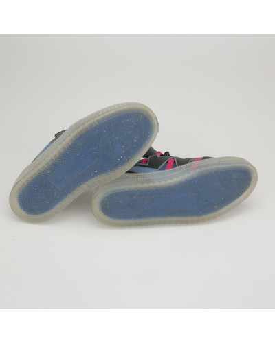 Roberto Cavalli Buty czarno niebieskie
