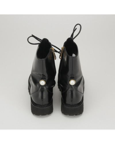Dolce & Gabbana czarne botki