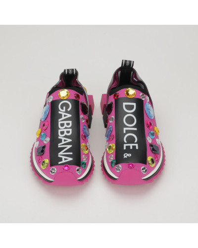 Dolce & Gabbana Buty sportowe  z kamieniami