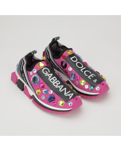 Dolce & Gabbana Buty sportowe  z kamieniami