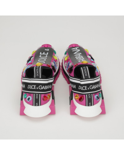 Dolce & Gabbana Buty sportowe  z kamieniami