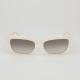 Linda Farrow  Okulary kremowe