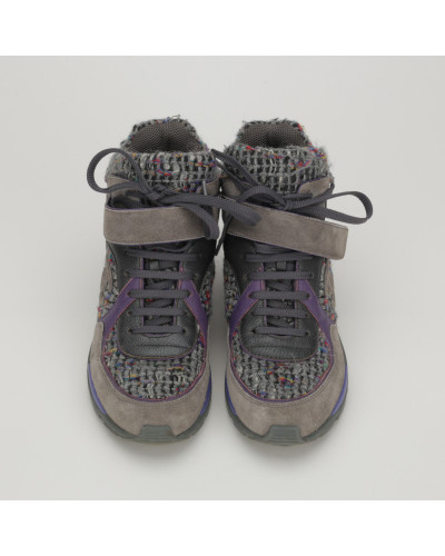 Chanel  Buty sportowe szare