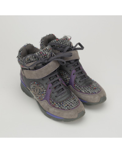 Chanel  Buty sportowe szare