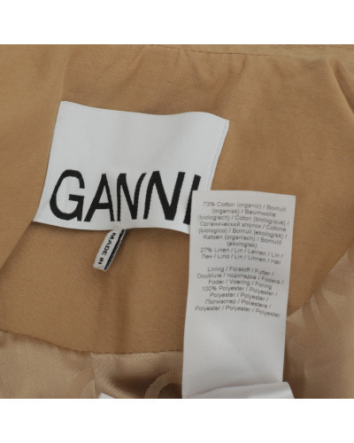 Ganni Marynarka beżowa
