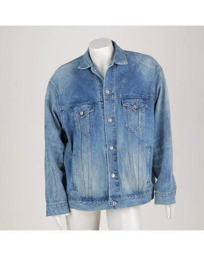 Balenciaga Ubranie kurtka jeansowa z logo