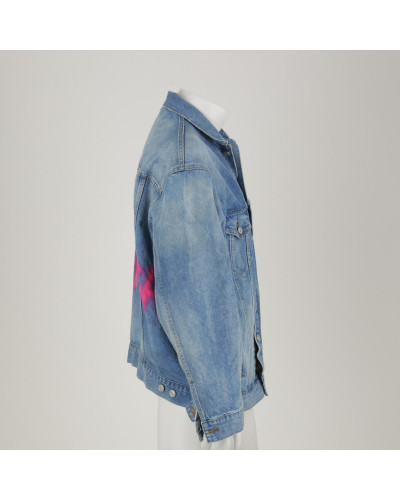 Balenciaga Ubranie kurtka jeansowa z logo