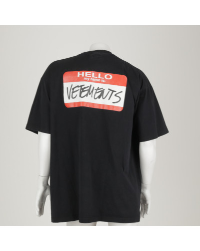 Vetements Ubranie czarny t0shirt