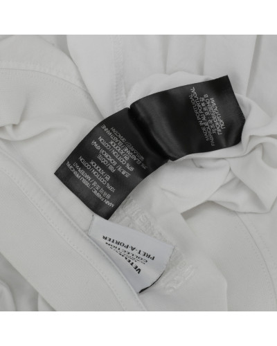 Vetements Ubraniebiały z dolarem
