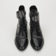 Alaïa Botki czarne z ćwiekami