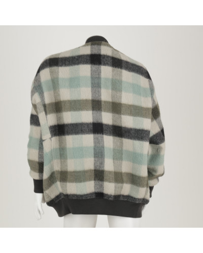 Rick Owens kurtka w kratę