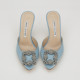 Manolo Blahnik  Szpilki turkus