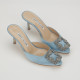 Manolo Blahnik  Szpilki turkus