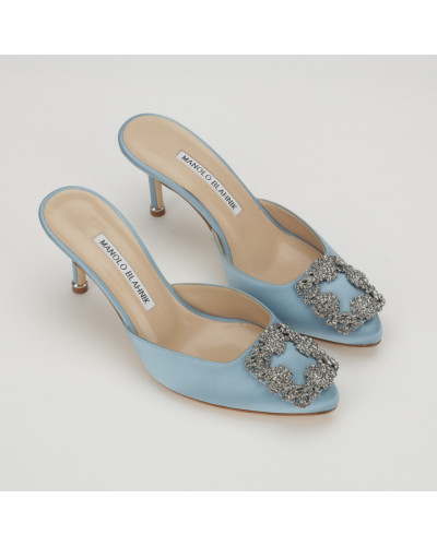 Manolo Blahnik  Szpilki turkus