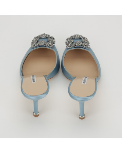 Manolo Blahnik  Szpilki turkus