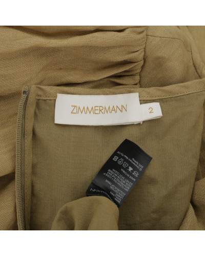 Zimmermann Sukienka khaki