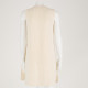 Ermanno Scervino Sweter kremowa kamizelka