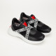 Moschino Buty czarne z sercem
